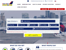 Tablet Screenshot of bostonairporttaxicab.com